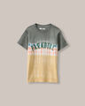 Playera Con Estampado,BLANCO